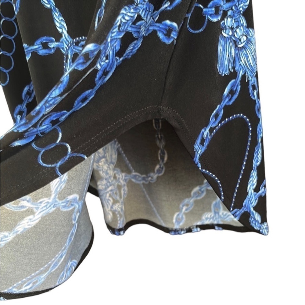 EUC Joseph Ribkoff Chain Print Top - Picture 5 of 7